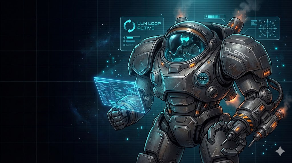 Agentic development mech visualization